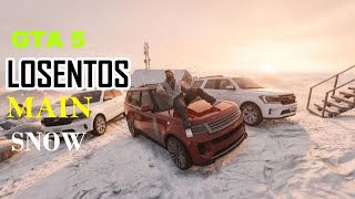 GTA 5 MAIN FRENKLIN NE SNOW CAR DRIVING KE