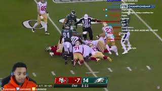 flight reacts to 49ers vs.Eagles | 2023 NFC Conference Championship Game Highlights