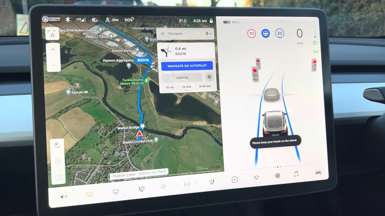 New Tesla Traffic Aware Chime TACC Chime, 2021.40 YouTube