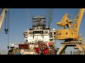 Промежуточный видеоотчет | Выборгский судостроительный завод (март)