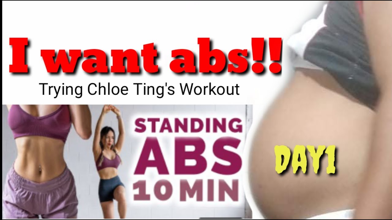 6 Day Chloe Ting 2 Week Ab Workout List for Fat Body