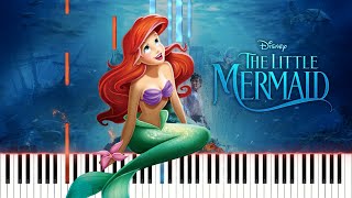 PART OF YOUR WORLD - The Little Mermaid (Kno Piano Music) | Sheets + Piano Tutorial