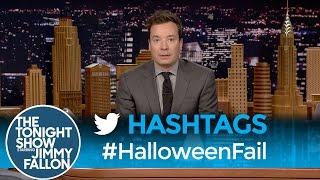 Hashtags: #HalloweenFail