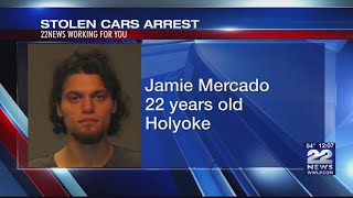 Holyoke man arrested for second time for allegedly stealing cars