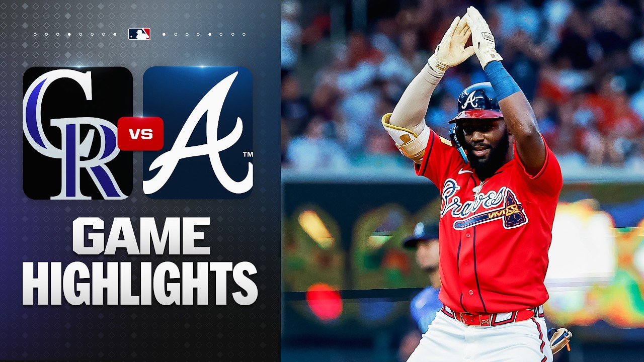 Rockies vs. Braves Game Highlights (8/28/26) | MLB Highlights