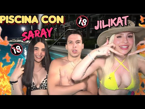 Piscina con Saray y Jilikat 🔥🔥 | Samulx