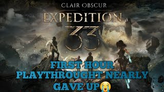 Clair Obscur: Expedition 33 /MY first hour😭