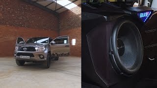hilux subwoofer box