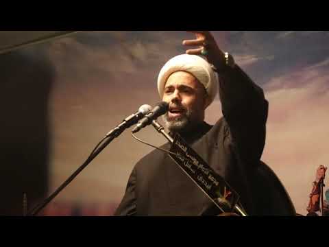 نعي مجلس ابو الفضل العباس ٧ محرم ١٤٤٣ الشيخ عباس حسن العاملي