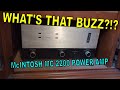 Failed filter cap on this monster of an amp mcintosh mc 2200