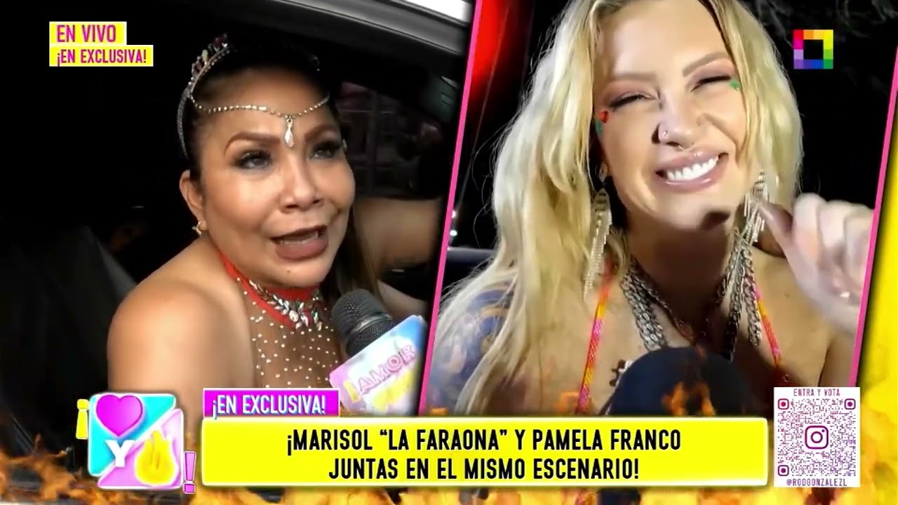Amor y Fuego - MAR 03 - ¡MARISOL “LA FARAONA” Y PAMELA FRANCO JUNTAS EN EL MISMO ESCENARIO! | Willax