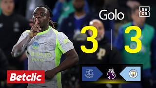 Golo de Doku | Everton 3-3 Man City | Premier League 25/26