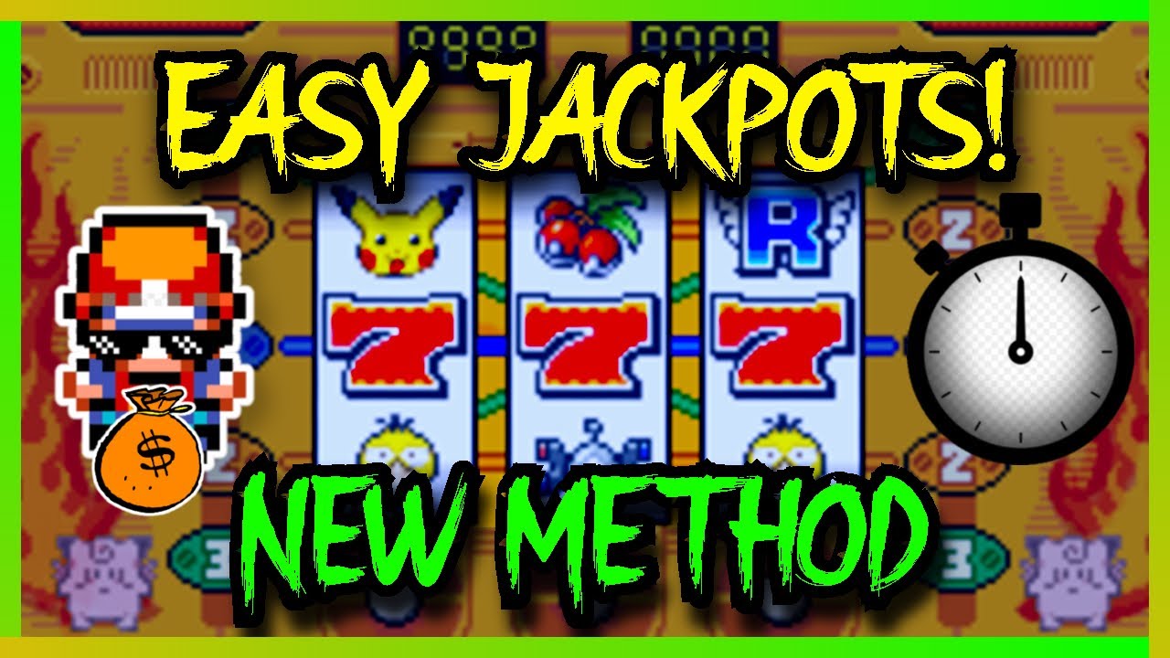How To Win Jackpots On Slot Machines At The Game Corner (Pokemon Fire Red / Leaf Green)