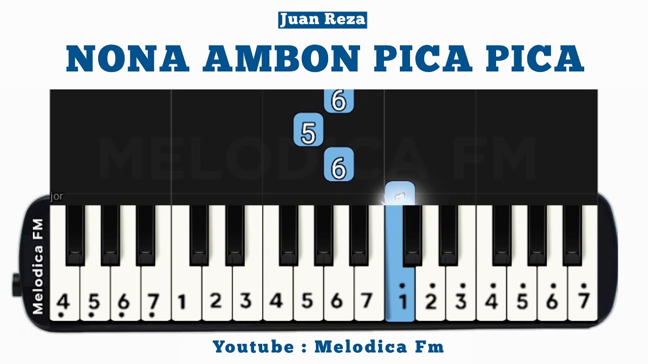 Pica Pica - Juan Reza | Not Pianika + MIDI