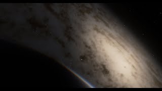 Galaxy IC 3528 Setting on Planet RS 10198-450-0-0-212 2