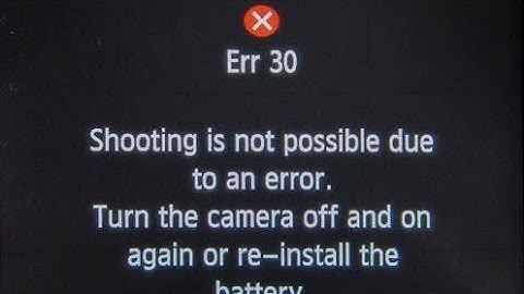 Err 30 Shooting battery issue or shutter problem? 📸🚫 Comment HOW to fix it! #Err #Canon