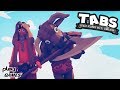 Новая БЕЗУМНАЯ ТАЧКА и ОПАСНЫЙ САМУРАЙ! веселая игра Totally Accurate Battle Simulator