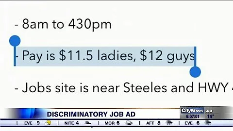 Staffing agency's discriminatory job postings getting attention online