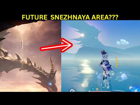 Visiting The Unreleased Area from Ronova Cutscene of 7.1 Snezhnaya Quest in Genshin Impact