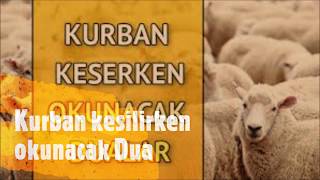 Kurban Kesilirken Okunacak Dua
