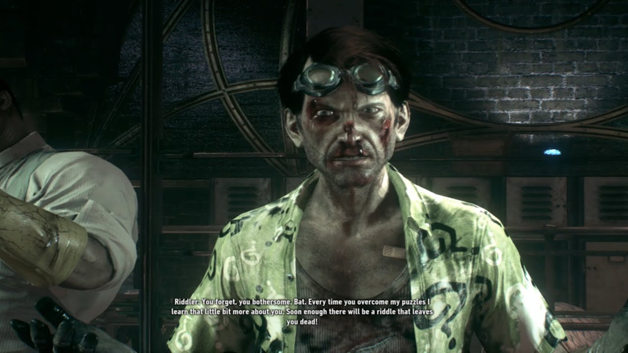 Batman Arkham Knight Riddler Ending - YouTube