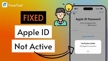 [FIXED]How to Fix This Apple ID Is Not Active | 2025 Solution