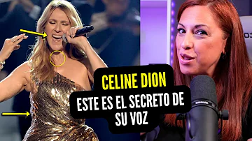 ¿Cuál es el registro vocal de Celine Dion?