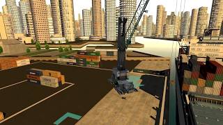 Details Mobile Harbour Crane Simulator | MHC simulator training pack | Port Crane Simulator Update