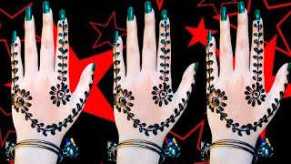 कॉटन बड्स से लगाए सुंदर मेहंदी डिजाइन Very easy and simple mehndi design2020 short video 2020#mehndi