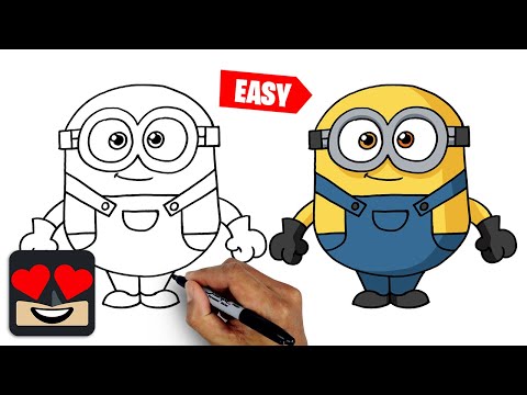 Draw Minion | How To Draw A Minion