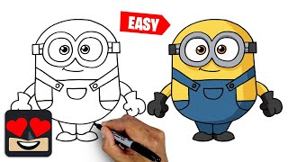 Draw Minion | How To Draw A Minion screenshot 1