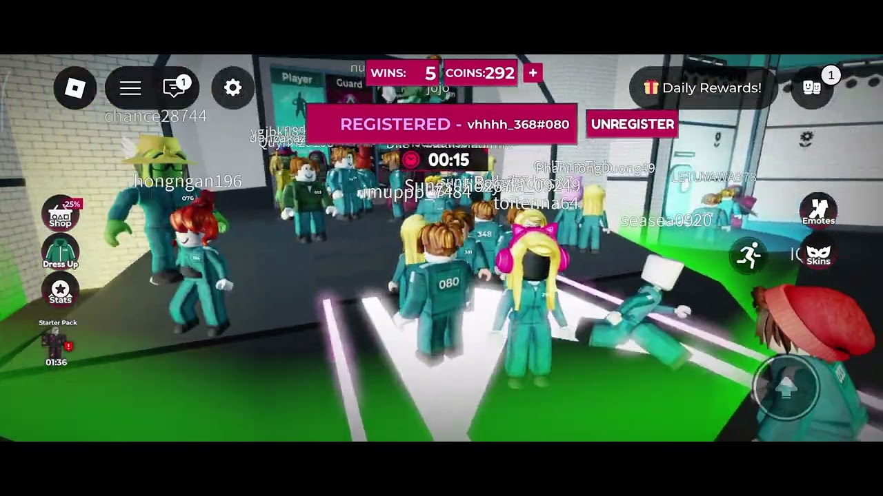 Squid game season 3 in Roblox 