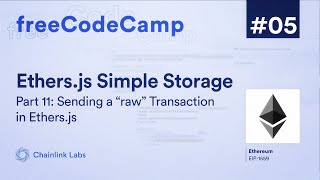 Send a 'Raw' Transaction in Ethers.js | Ultimate Web3 Solidity & Javascript Course | Lesson 5 Pt. 11