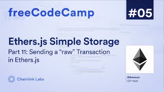 Send a "Raw" Transaction in Ethers.js | Ultimate Web3 Solidity & Javascript Course | Lesson 5 Pt. 11