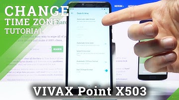 How to Set Up Date & Time on VIVAX Point X503 – Adjust Date & Time Settings