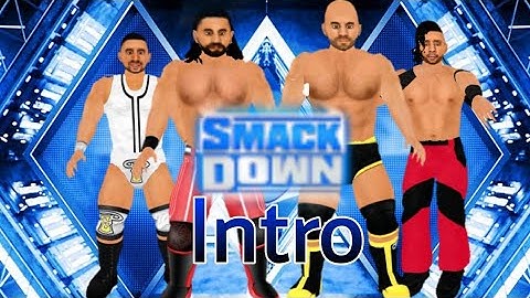 wr3d Smackdown universe mode intro