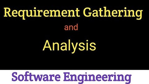 Requirement Gathering and Analysis |software engineering |MSU university