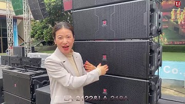 LA-2122  double 12 inch line array Introduction