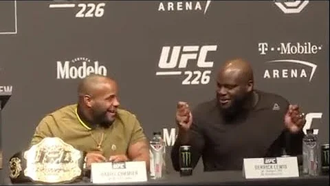 Derrick Lewis reveals why he's upset with Daniel Cormier