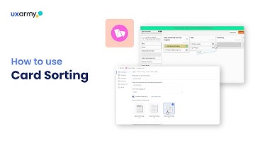 Card Sort - How to create test & Analyze test results