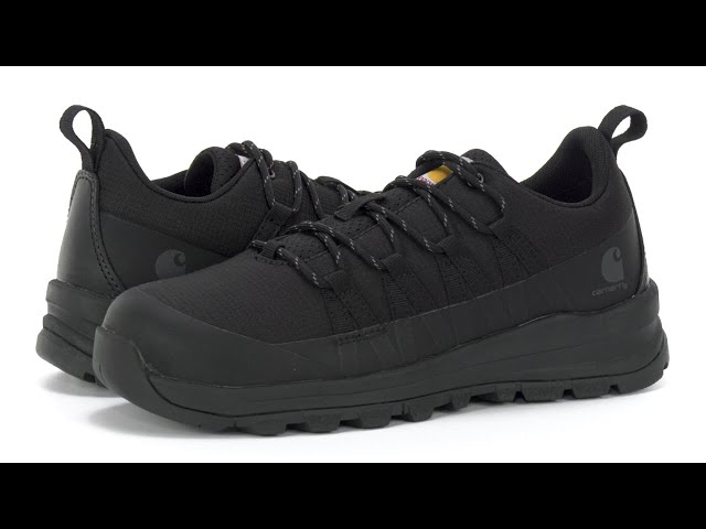 Carhartt Gilmore ripstop nano toe work shoe size 8. CARHARTT® GILMORE NANO TOE RIPSTOP LOW (GREY) | Blue Collar  main image 2