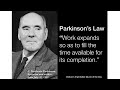 Parkinson S Law All 