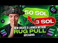 Rug Pull On Solana : Rug Pull Tutorial &amp; Launch a Meme Coin