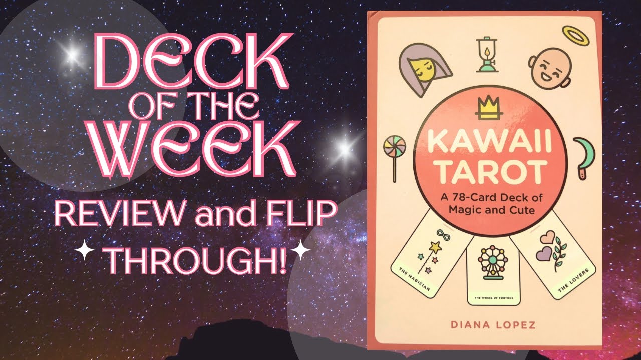 GREAT TAROT DECK IF YOU WANT SOMETHING DIFFERENT, CUTE AND FUN!