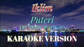 Iklim - Puteri Karaoke chords