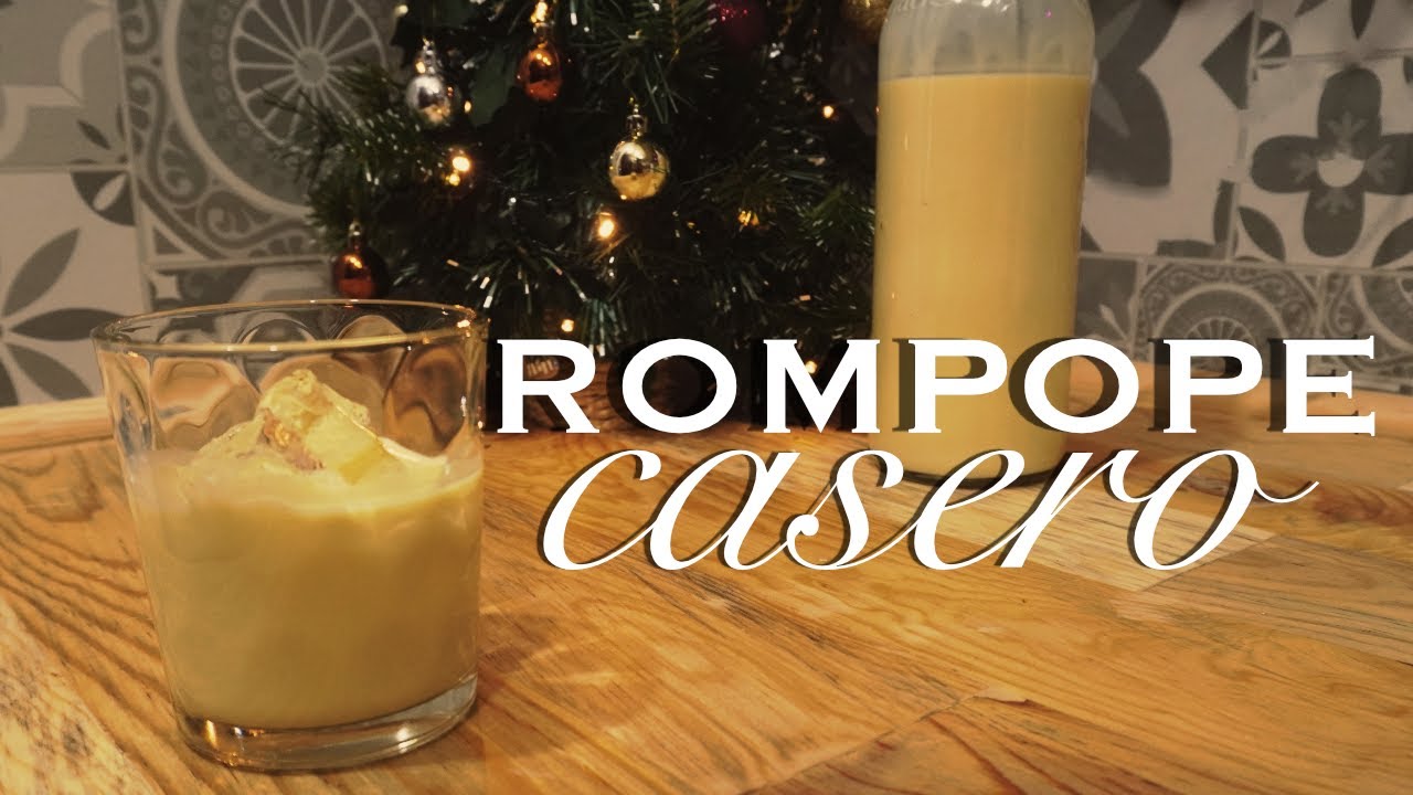 🎄 Haz este ROMPOPE CASERO para la NAVIDAD | FonQui - YouTube