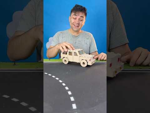 Remote control and cardboard cars #builderc