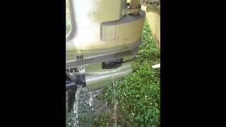 1972 evinrude starflite 100hp running