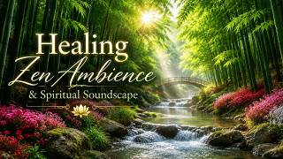 Zen Ambience 🌿 Healing Soundscape for Deep Meditation, Inner Peace & Spiritual Energy