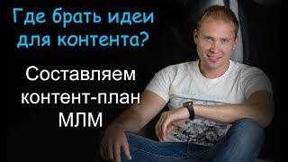 видео 5 примеров контент плана для социальных сетей